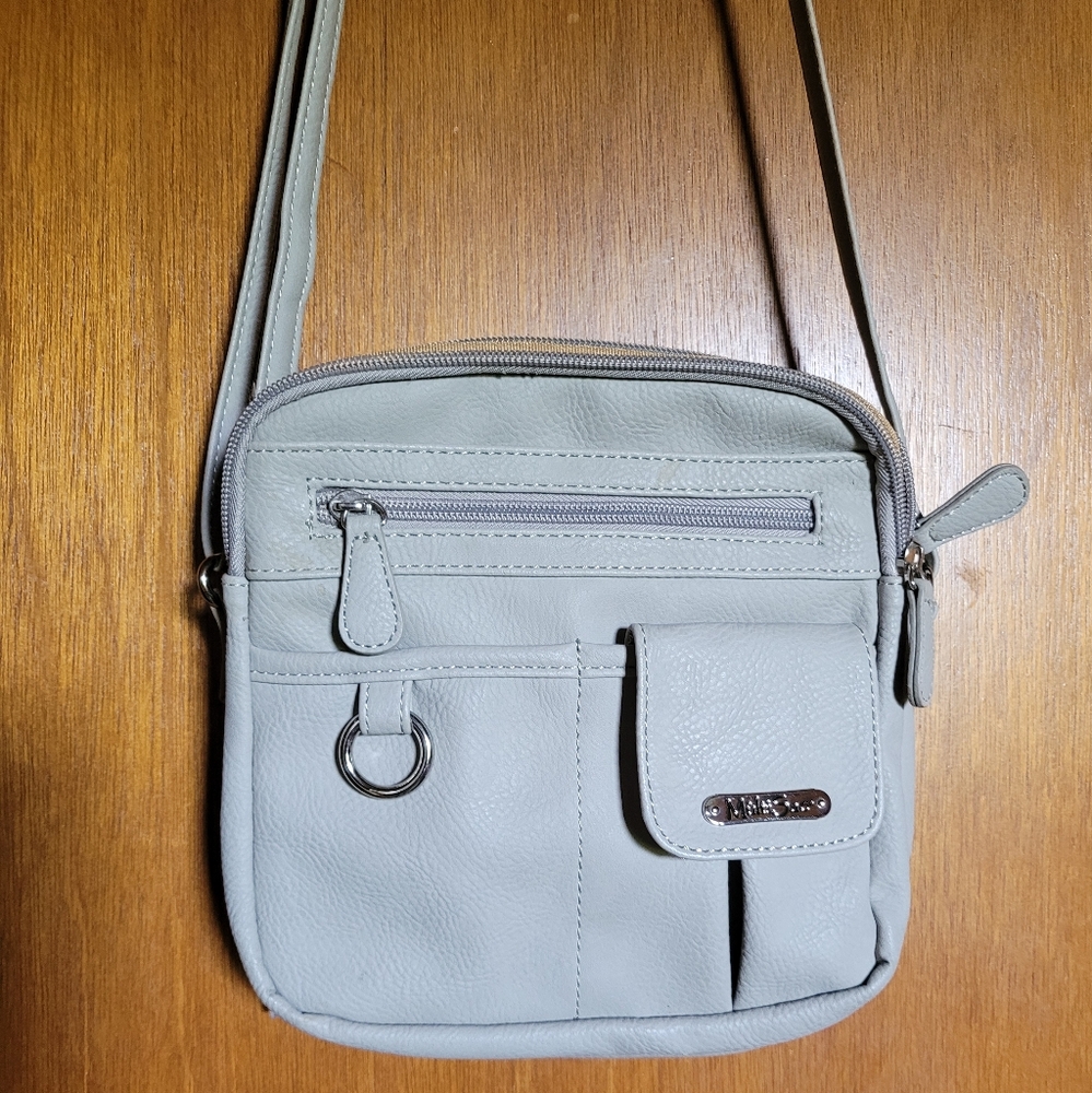 Multi Sac Crossbody Handbag Travel Bag Gray